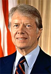Portrait of U.S. President Jimmy Carter