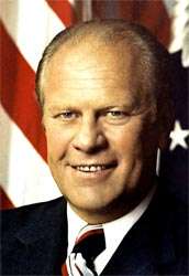 Portrait of U.S. Presidential Candidate Gerald Ford