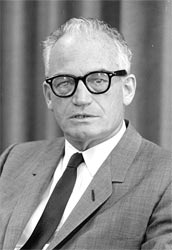 Portrait of U.S. Presidential Candidate Barry Goldwater
