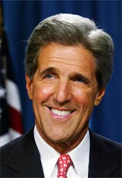 Portrait of U.S. Presidential Candidate John Kerry