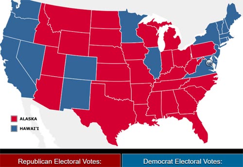 American Presidents U S Presidential Election Data Since 1960